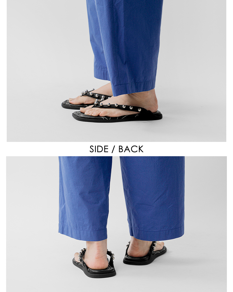 FOOT INDUSTRY(フットインダストリー)レザービジュートングサンダルaue013