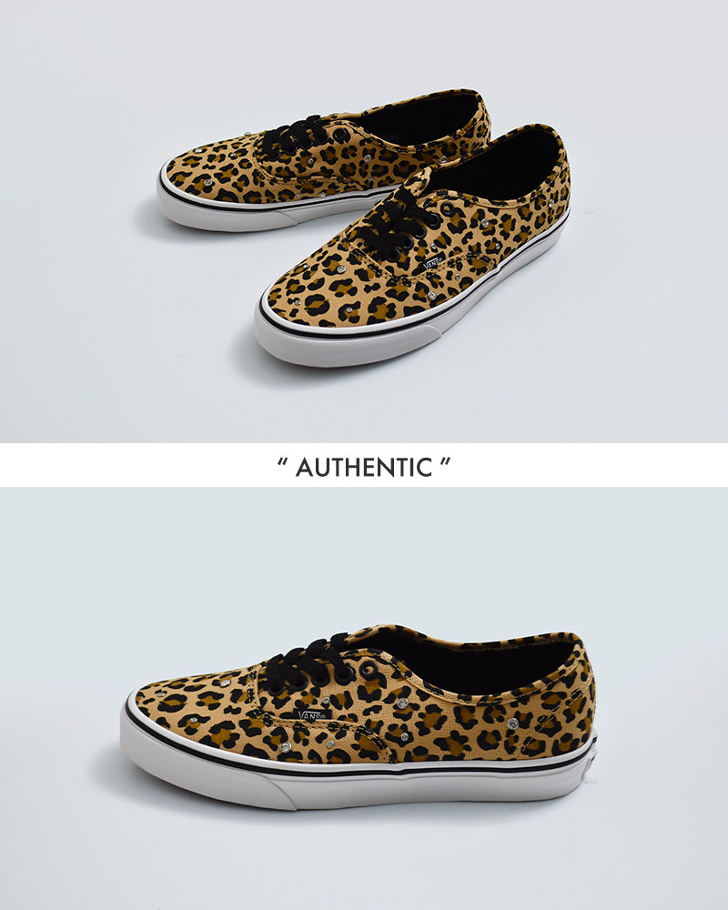 Vansオーセンティック レオパード ローカット スニーカー Authentic authentic-same10