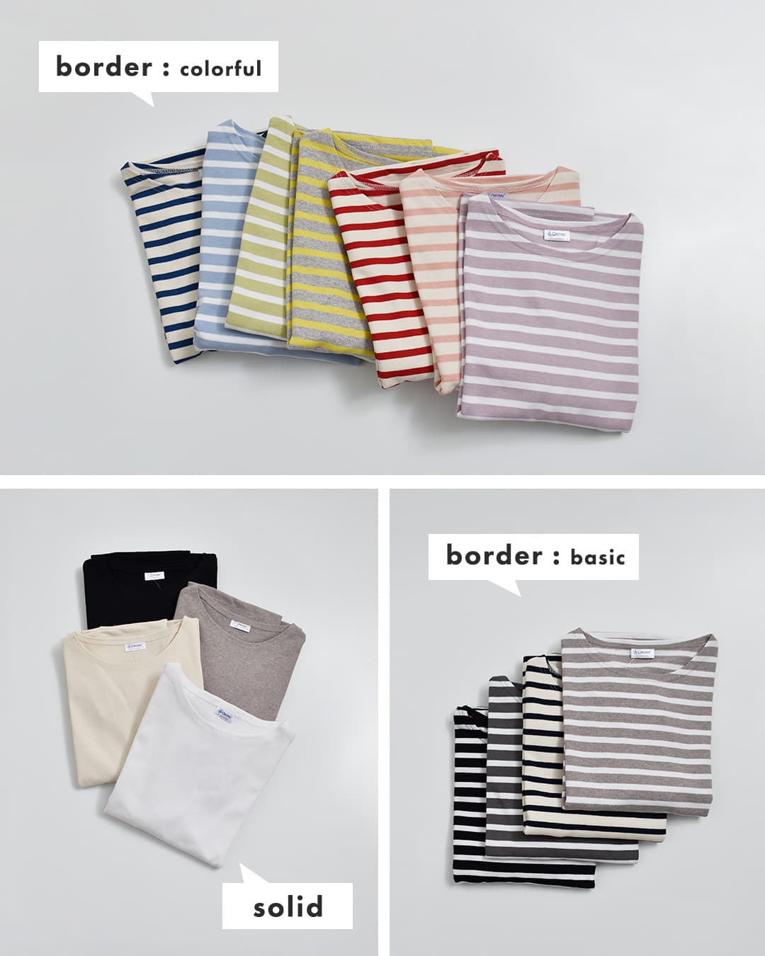 ORCIVALコットンロード クルーネック 半袖 Tシャツ b258-26ss