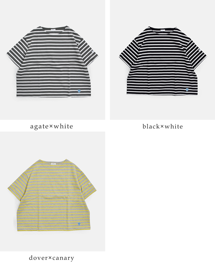 ORCIVALコットンロード クルーネック 半袖 Tシャツ b258-26ss