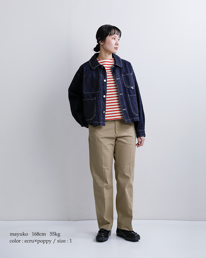 ORCIVAL(オーチバル・オーシバル)コットンロードクルーネック長袖Tシャツb259-26ss