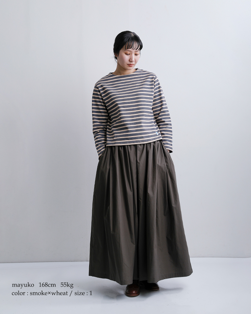 ORCIVAL(オーチバル・オーシバル)コットンロードクルーネック長袖Tシャツb259-26ss