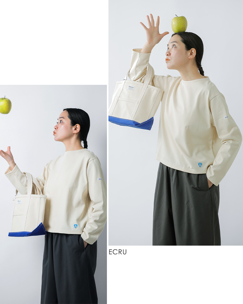 ORCIVAL(オーチバル・オーシバル)コットンロードクルーネック長袖Tシャツb259-26ss