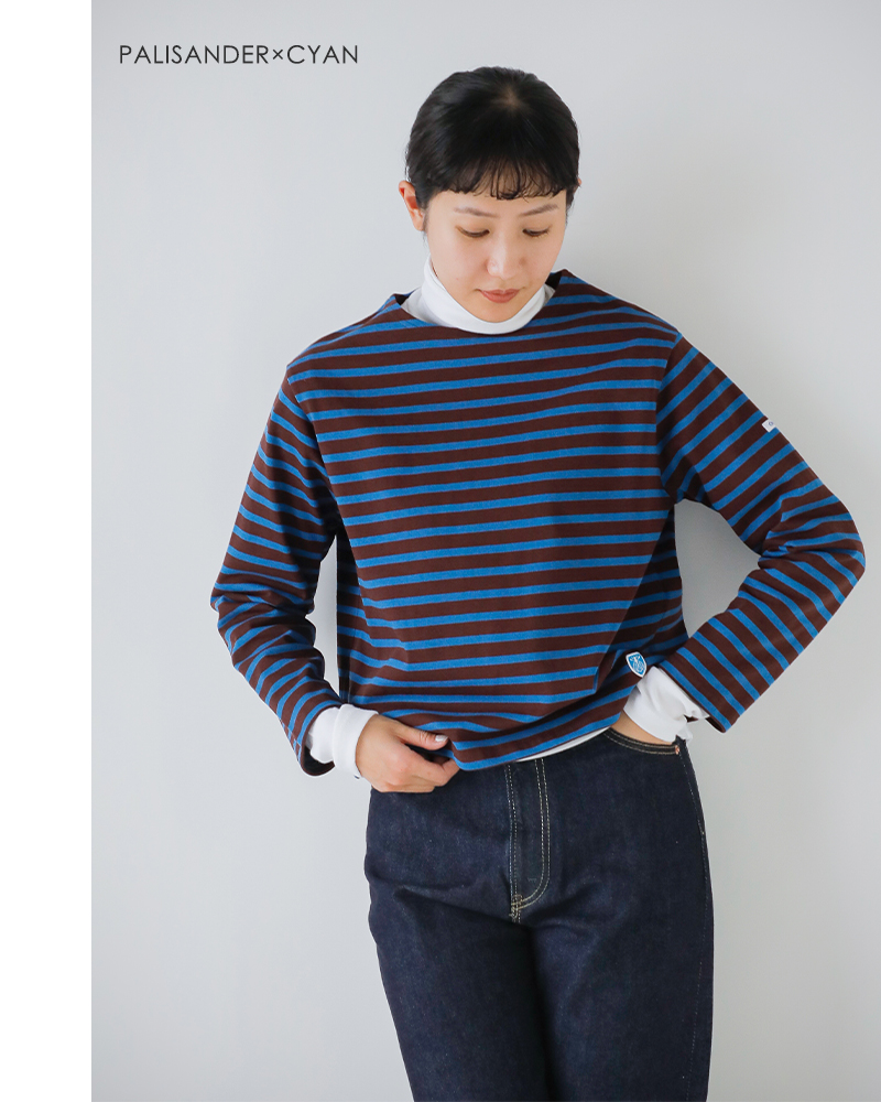 ORCIVAL(オーチバル・オーシバル)コットンロードクルーネック長袖Tシャツb259-26ss