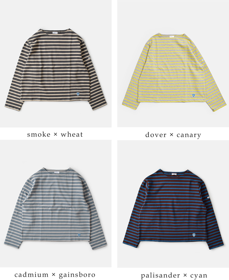 ORCIVAL(オーチバル・オーシバル)コットンロードクルーネック長袖Tシャツb259-26ss