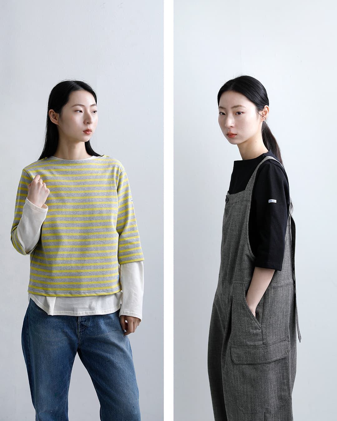 ORCIVALコットンロード ショートレングス ボートネック 半袖 Tシャツ