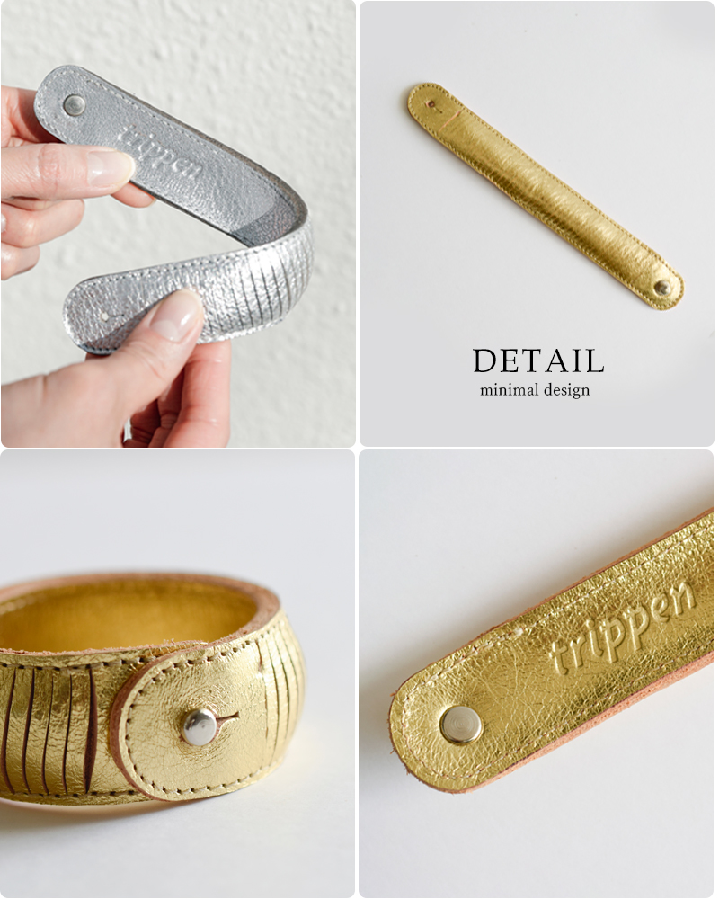 trippen(トリッペン)カウレザーバングルSbangle-lam