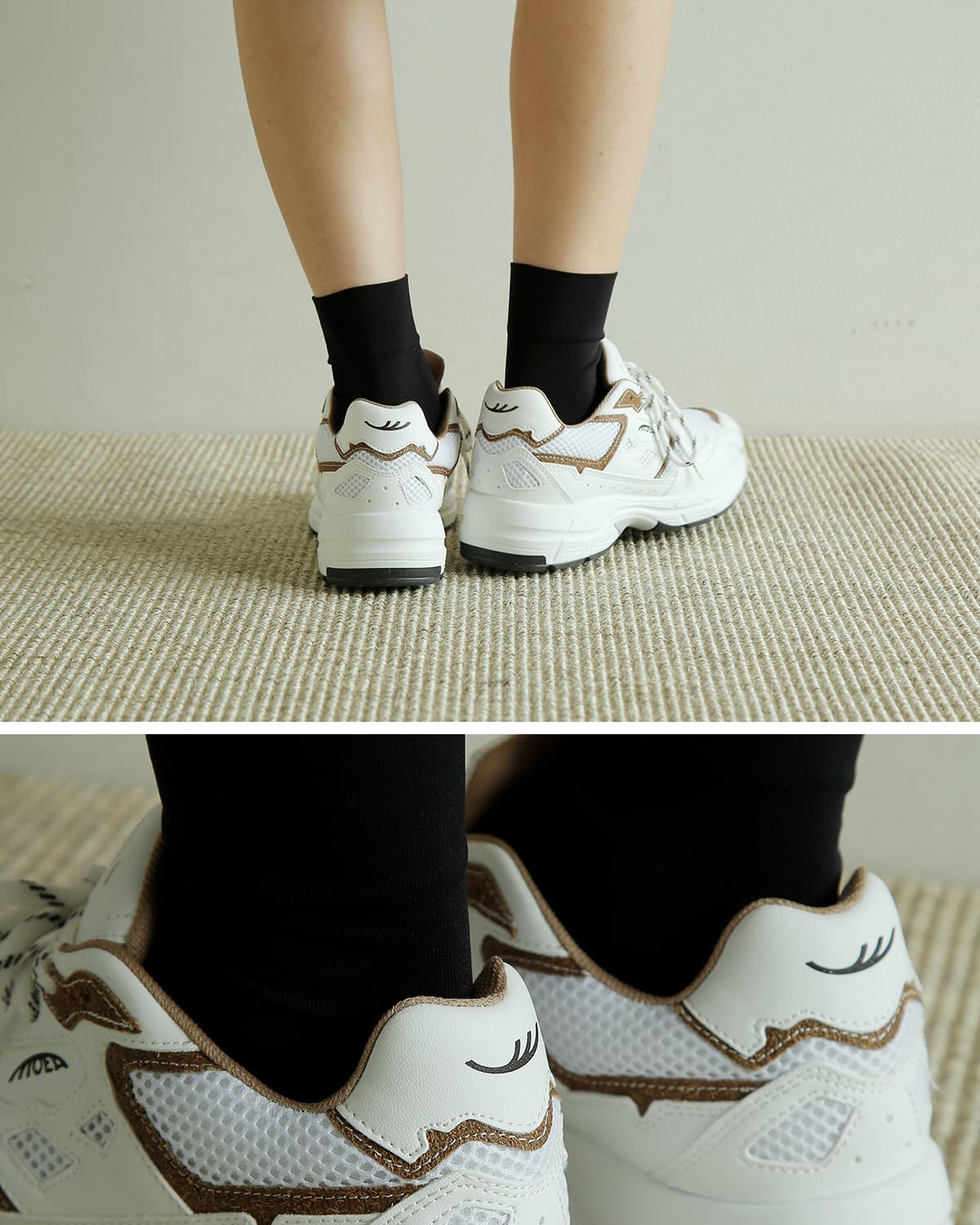 MoEa(モエア)RUSH PALM TREE スニーカー bas008-03