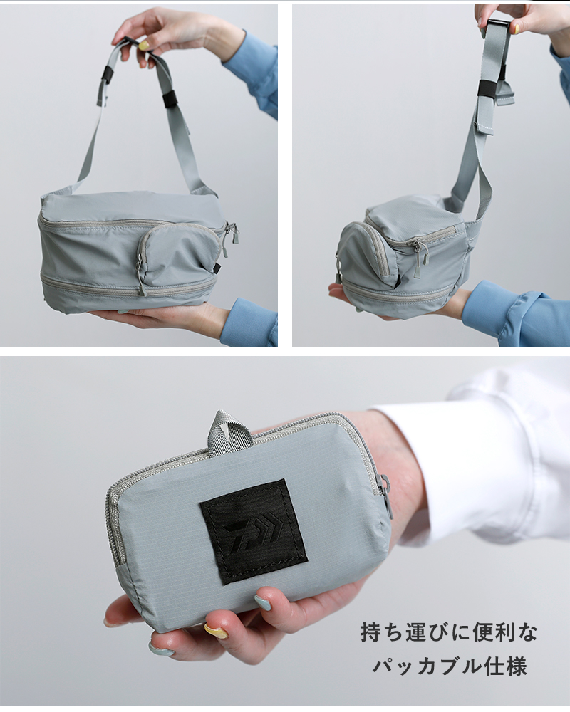 DAIWA PIER39�e�b�N PERTEX �g���x�� �E�G�X�g�o�b�O TECH PERTEX TRAVEL EXPAND FANNY BAG bb-34026