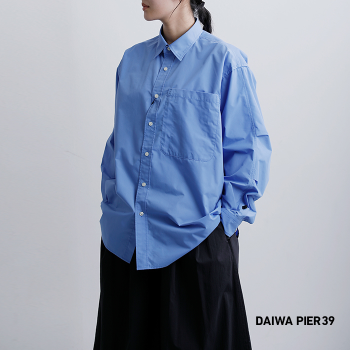DAIWA PIER39(�_�C���s�A39)�e�b�N���M�����[�J���[�����V���cWsTECHREGULARCOLLARSHIRTL/SSOLIDbe-81026l