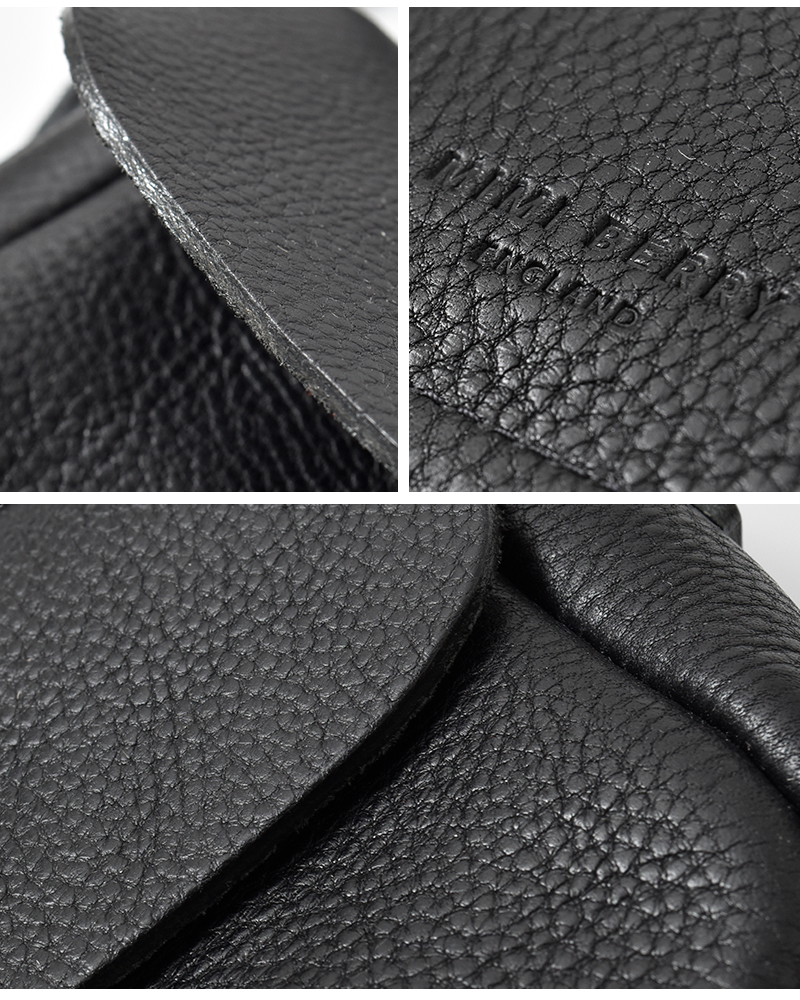 Mimi(ミミ)グレイニーベジタブルタンニンレザーショルダーバッグ“Betty”betty