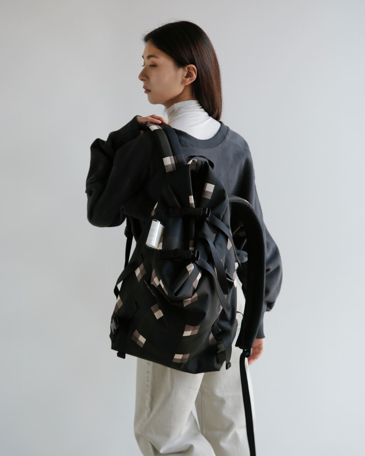 macromauro(マクロマウロ)ビッグチェックカオススモールバックパック  “BIG CHECK KAOS SMALL” big-ck-kaos-s