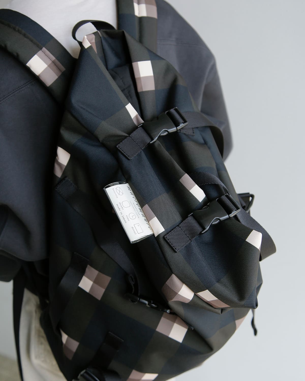 macromauro(マクロマウロ)ビッグチェックカオススモールバックパック  “BIG CHECK KAOS SMALL” big-ck-kaos-s