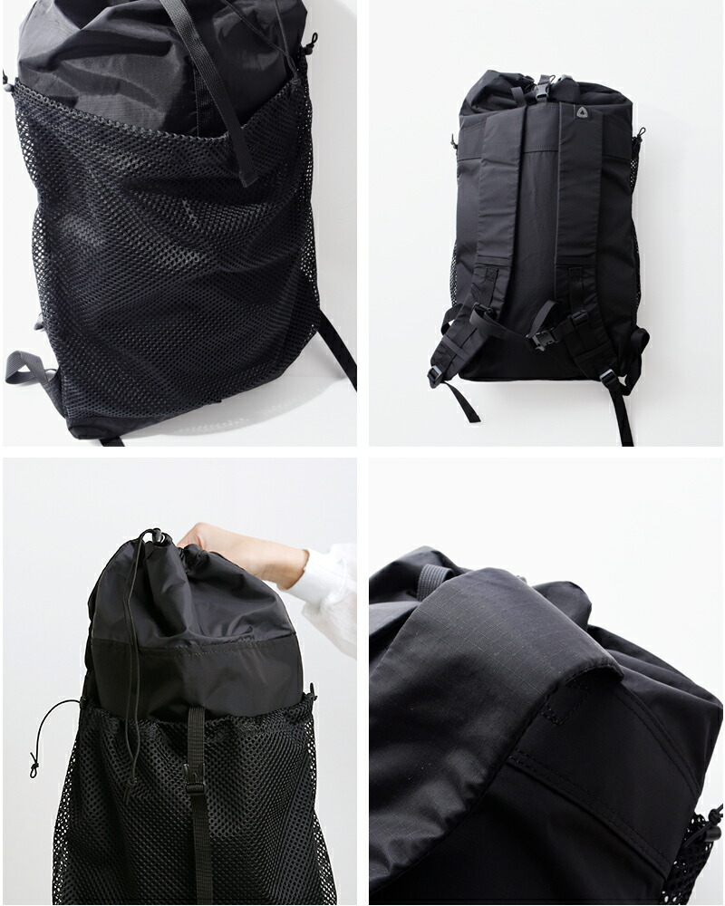 TRAIL BUM(トレイルバム)メッシュポケット軽量バックパックBIGTURTLEbig-turtle