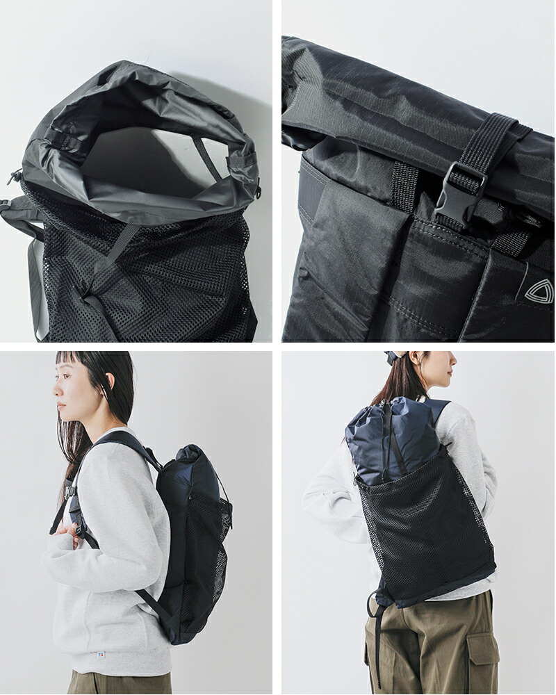 TRAIL BUM(トレイルバム)メッシュポケット軽量バックパックBIGTURTLEbig-turtle