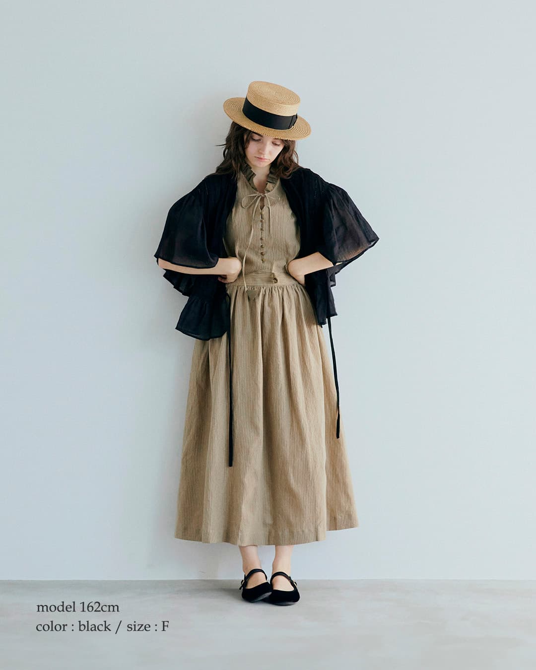 MAGALIコットン レース カシュクール ブラウス bl277