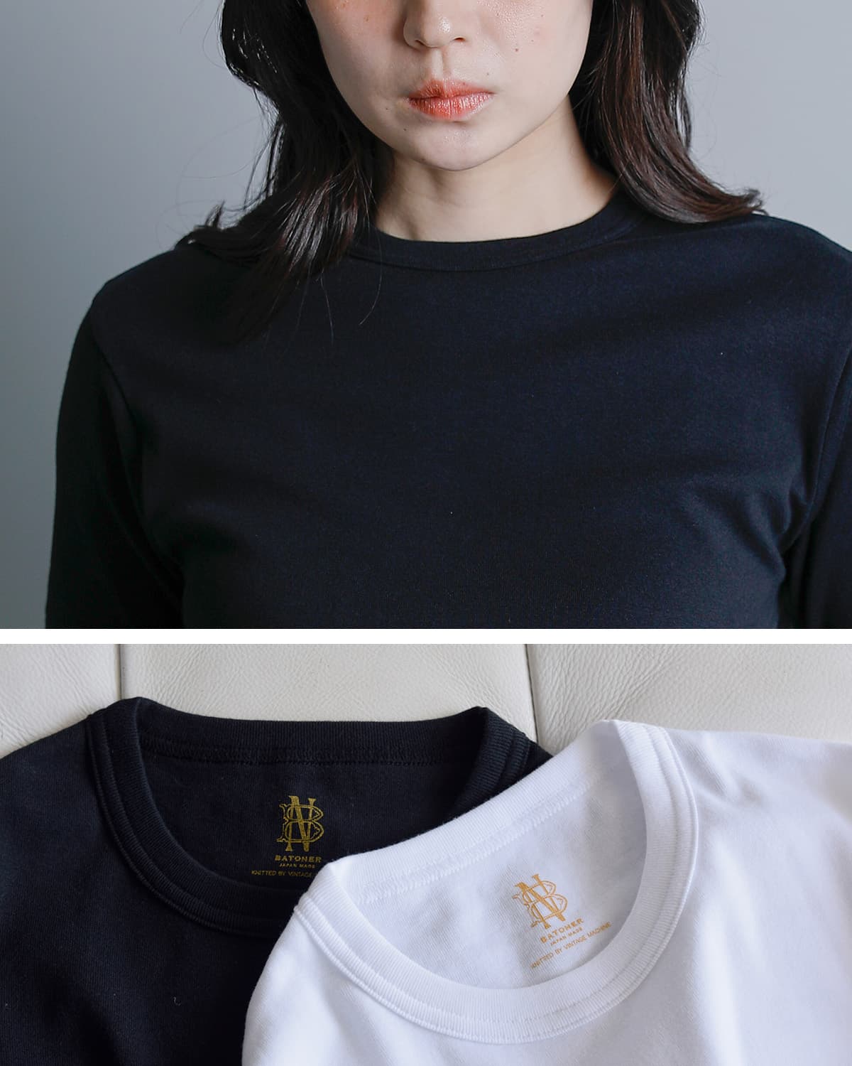 BATONER�R�b�g�� �V�[�����X �C���i�[ T�V���c �gSEAMLESS INNER T-SHIRT�h bn-26se-004