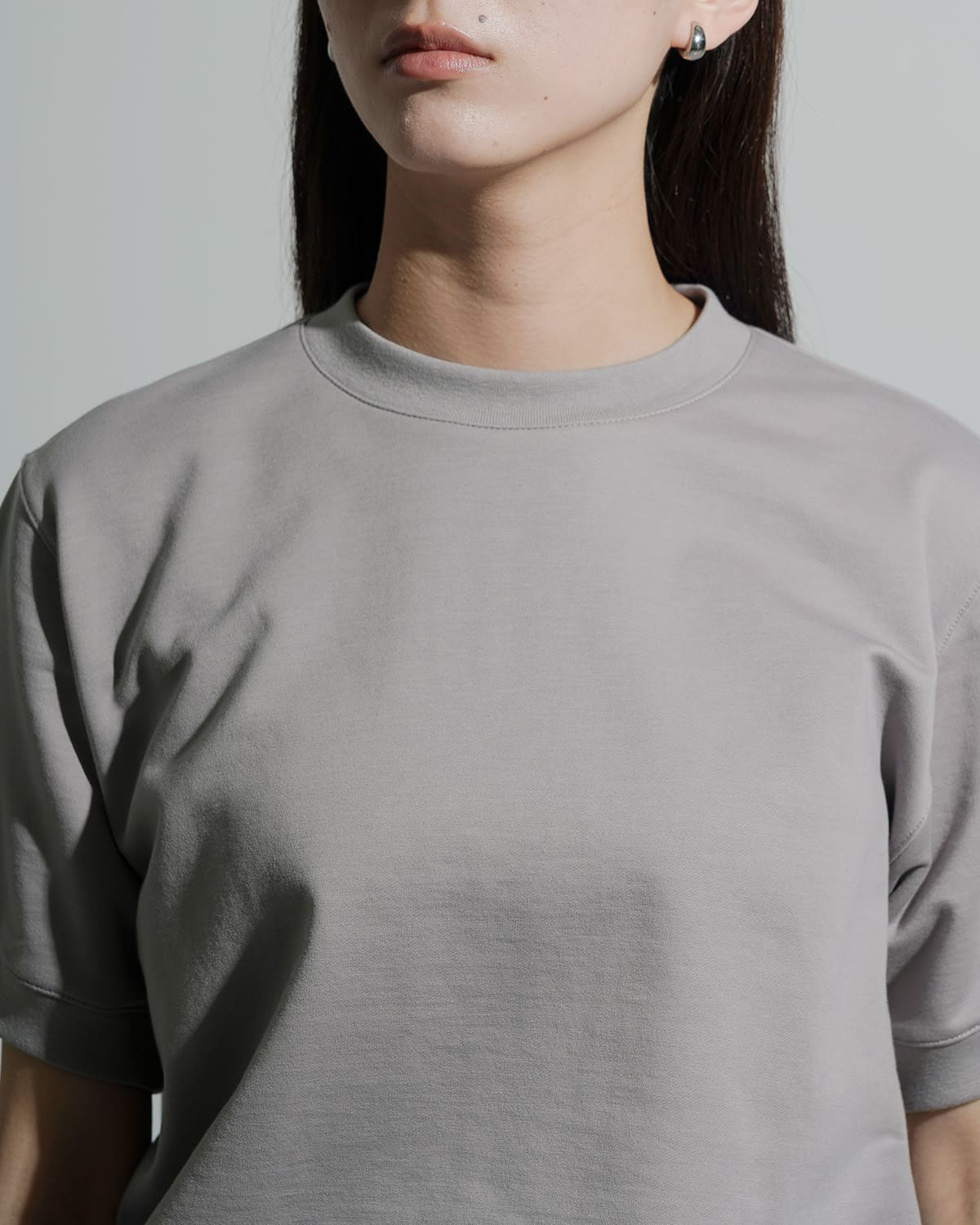 BATONER�R�b�g�� �N���[�l�b�N ���� �v���I�[�o�[ �gULTRA CREAMY INLAY CREW NECK SHORT SLEEVE�h bn-26sl-023