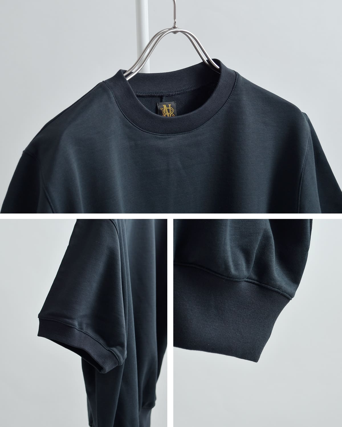 BATONER�R�b�g�� �N���[�l�b�N ���� �v���I�[�o�[ �gULTRA CREAMY INLAY CREW NECK SHORT SLEEVE�h bn-26sl-023