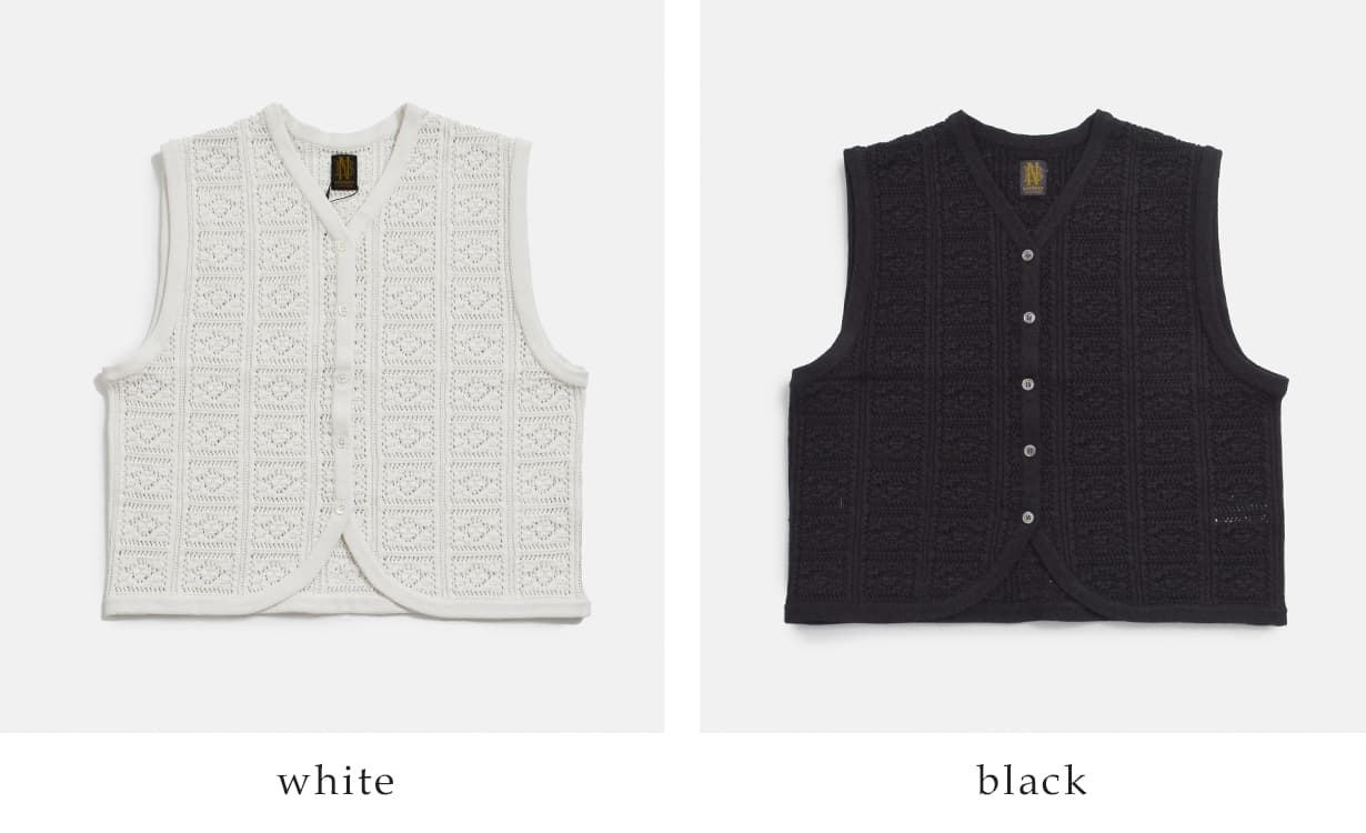 BATONER�O���b�V�[���[�X �I�[�v�� �x�X�g �gGRASSY LACE OPEN VEST�h bn-26sl-030