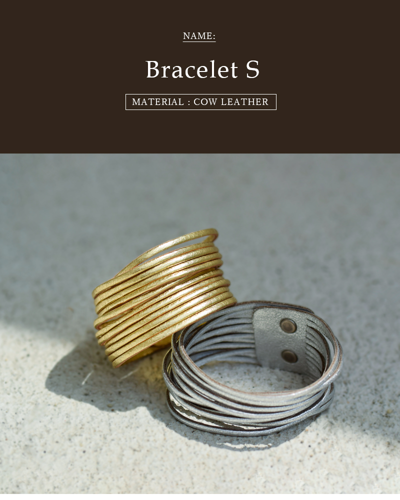 trippen(トリッペン)カウレザーブレスレットSbracelet-lam211