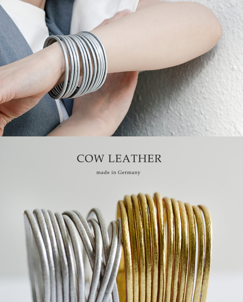 trippen(トリッペン)カウレザーブレスレットSbracelet-lam211