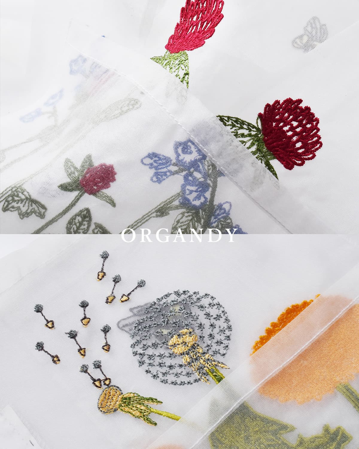 BRIGITTE TANAKA刺繍 トートバッグ “FLEURISTE” bt-mo-fleuriste