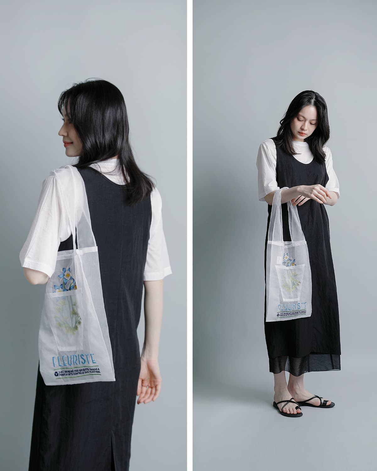 BRIGITTE TANAKA刺繍 トートバッグ FLEURISTE bt-mo-fleuriste-same2