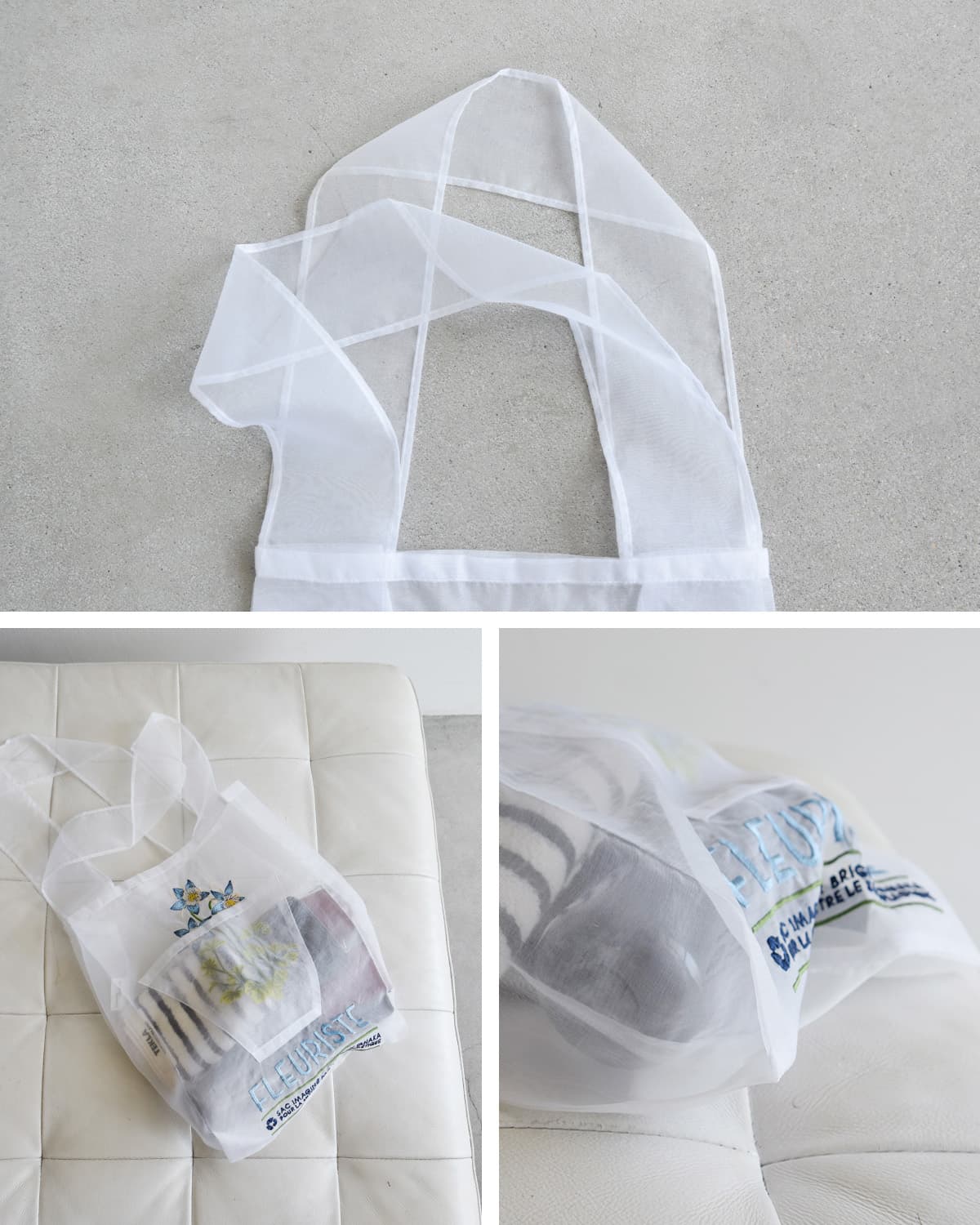 BRIGITTE TANAKA刺繍 トートバッグ FLEURISTE bt-mo-fleuriste-same2