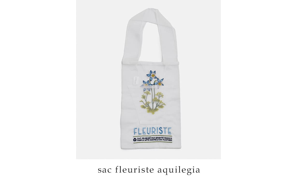 BRIGITTE TANAKA刺繍 トートバッグ FLEURISTE bt-mo-fleuriste-same2