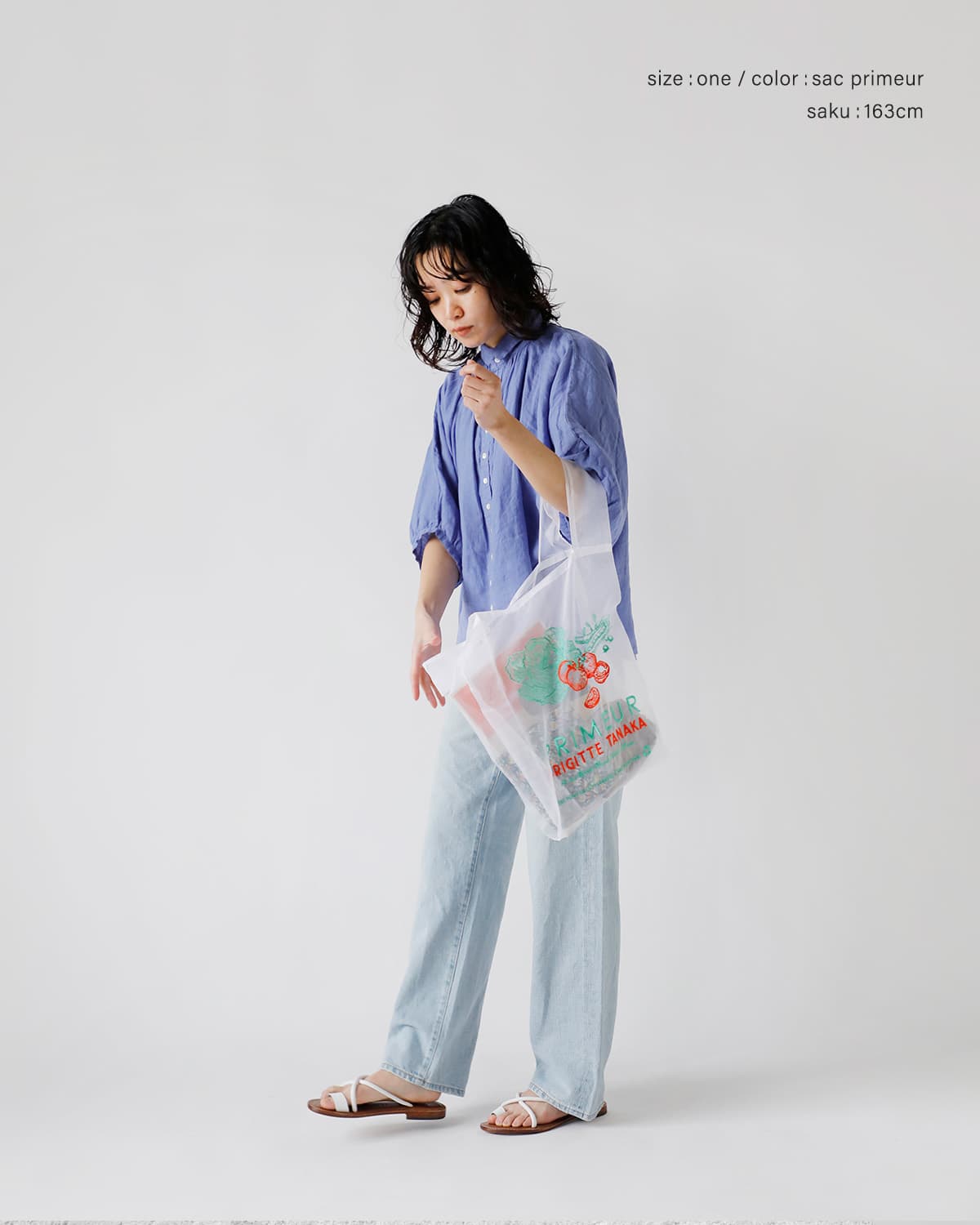 BRIGITTE TANAKA刺繍 トートバッグ “PRIMEUR” bt-mo-primeur