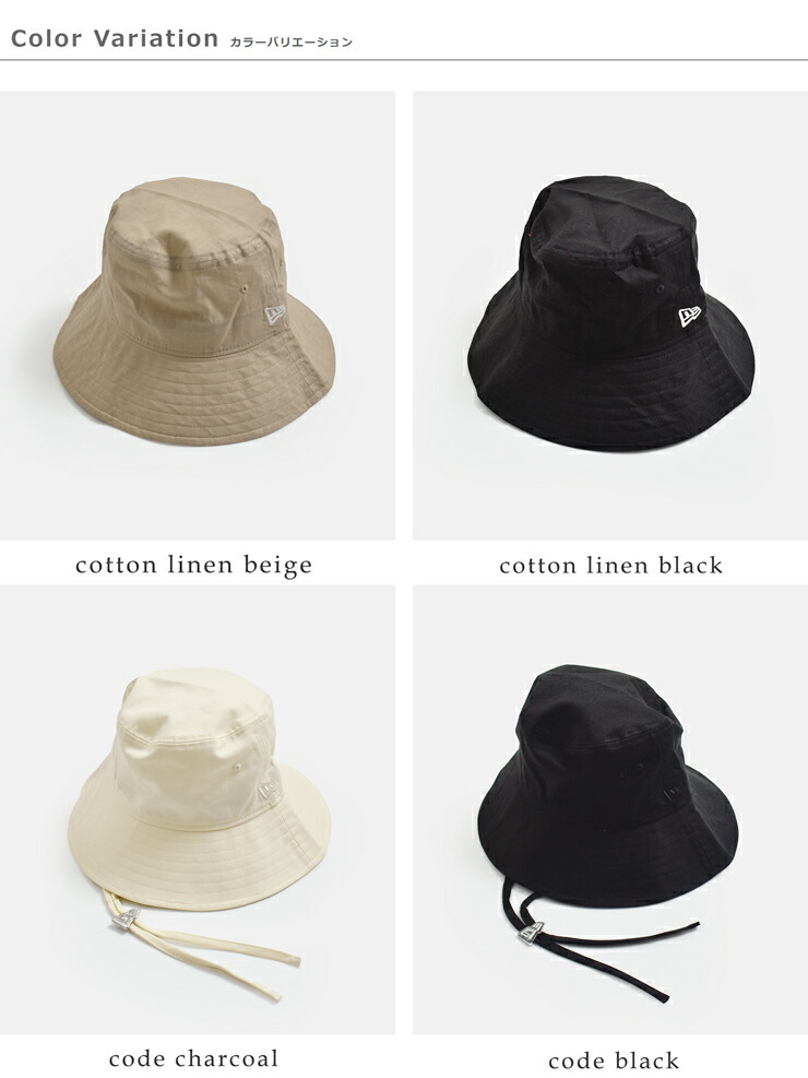 NEW ERAバケットハット bucket03-same1