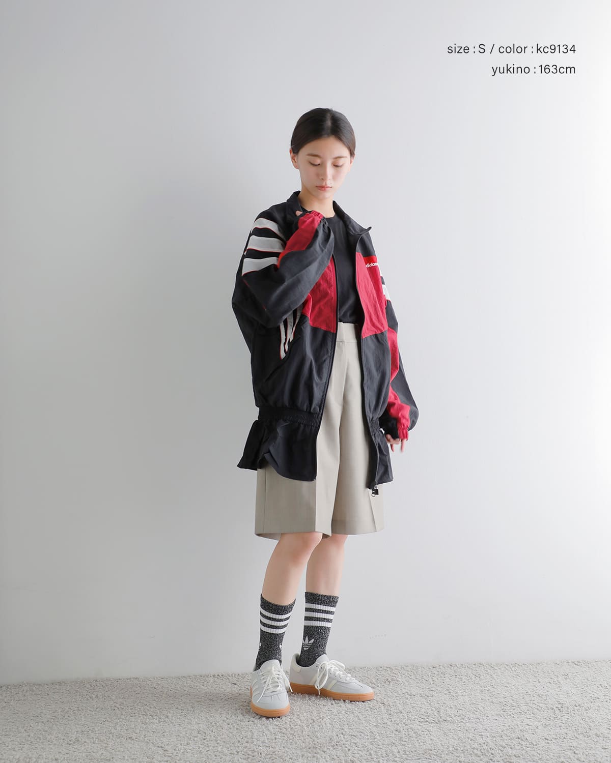 adidas Originals(アディダス オリジナルス)サンティアゴウーブントラックトップSANTIAGOWOVENTRACKTOP bw134