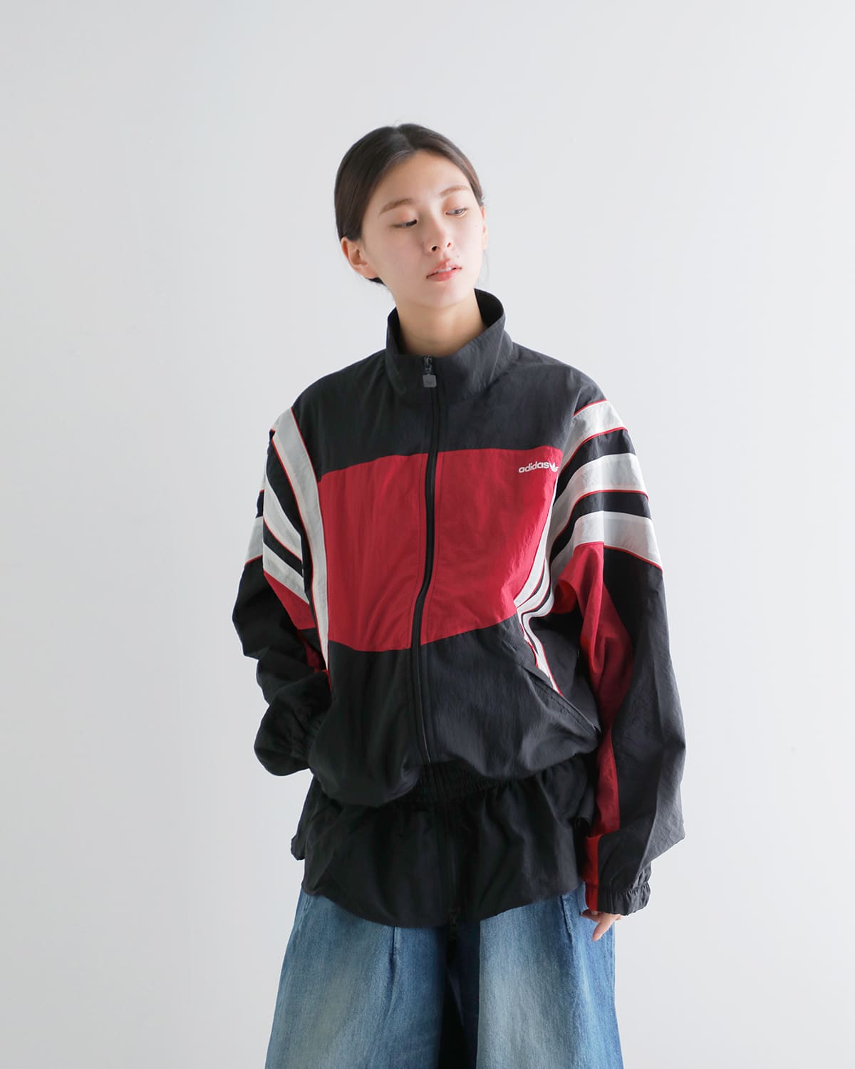 adidas Originals(アディダス オリジナルス)サンティアゴウーブントラックトップSANTIAGOWOVENTRACKTOP bw134