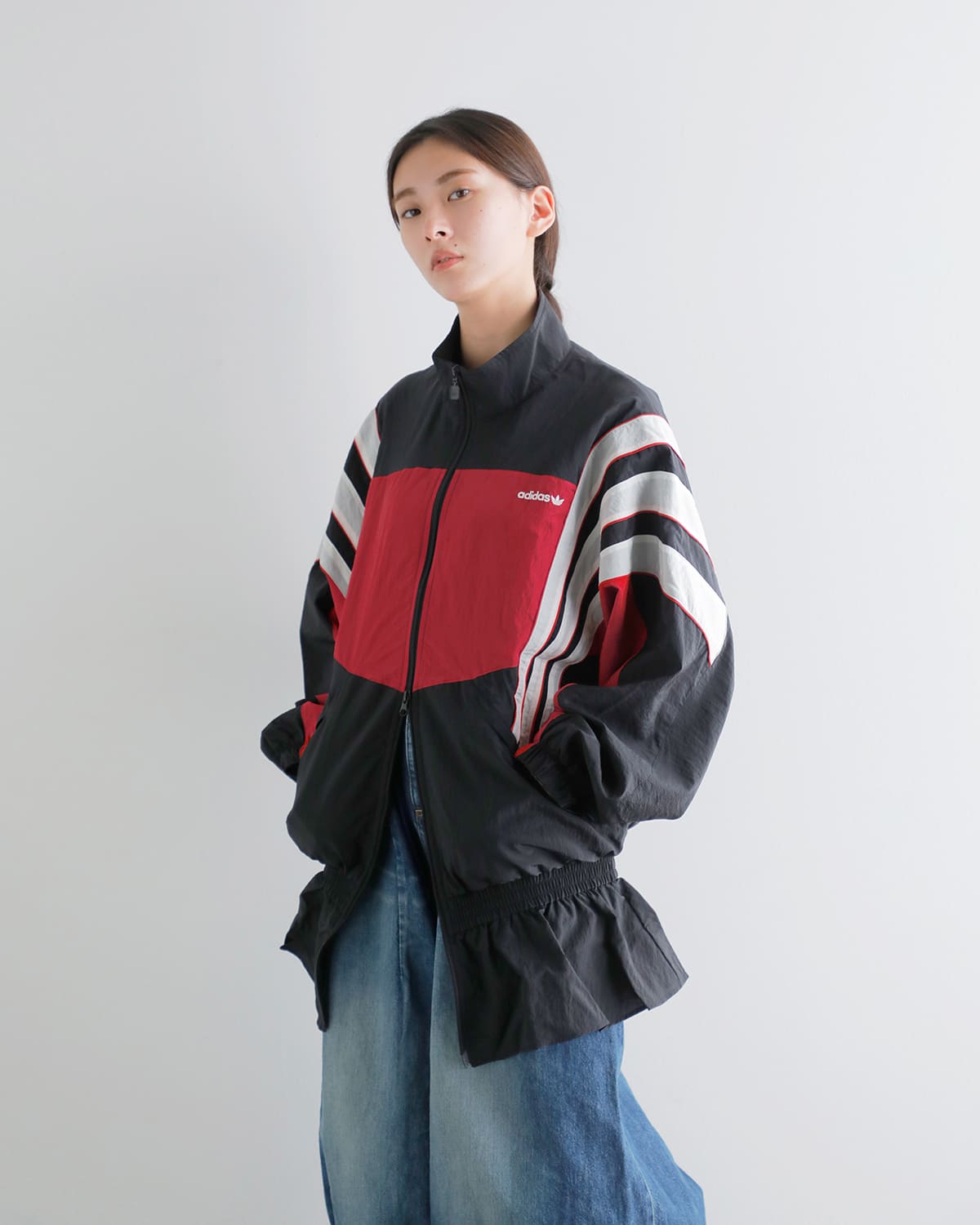 adidas Originals(アディダス オリジナルス)サンティアゴウーブントラックトップSANTIAGOWOVENTRACKTOP bw134