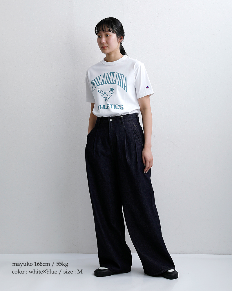 Champion(チャンピオン)コットン 半袖 プリントTシャツ c3-d346-7