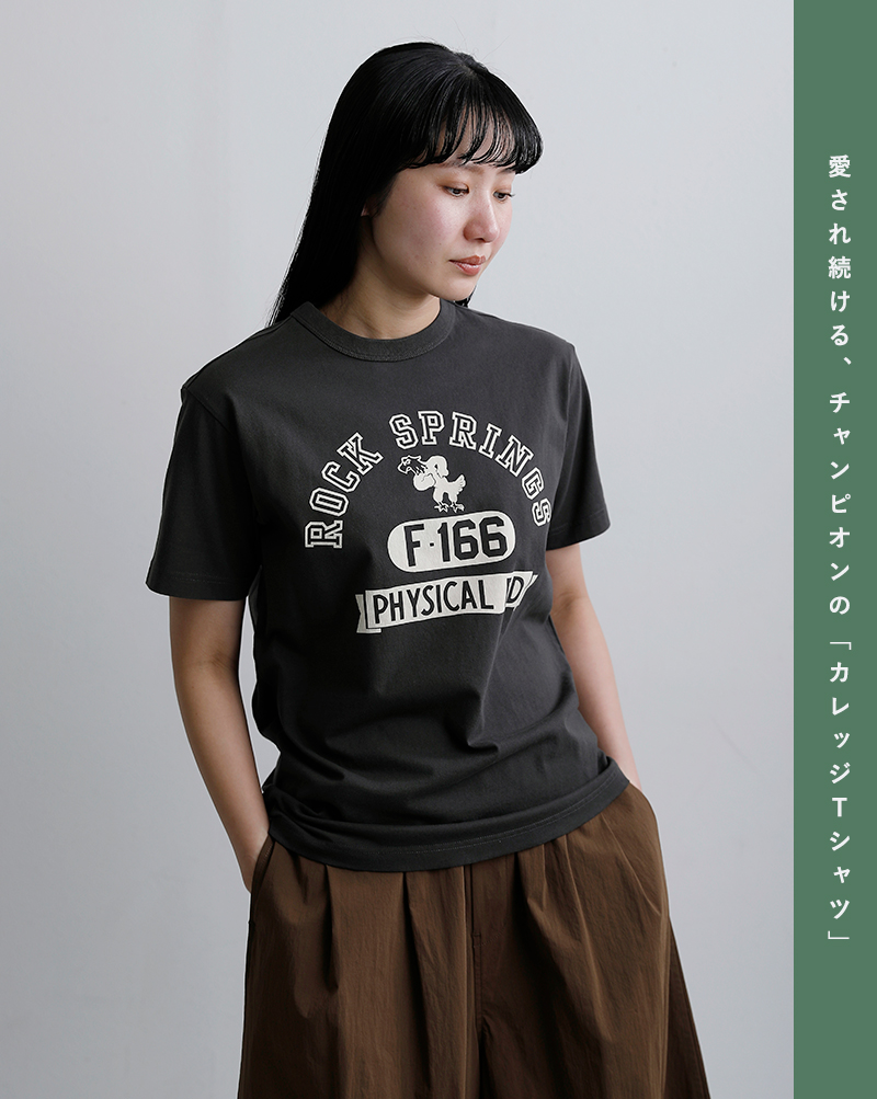 Champion(チャンピオン)コットン 半袖 プリントTシャツ c3-d346-7