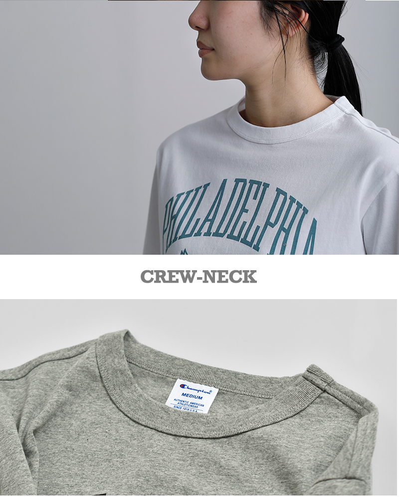 Champion(チャンピオン)コットン 半袖 プリントTシャツ c3-d346-7