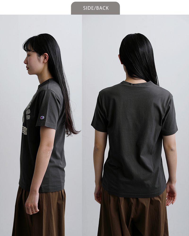 Champion(チャンピオン)コットン 半袖 プリントTシャツ c3-d346-7