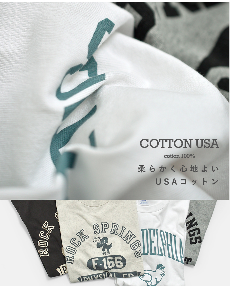 Champion(チャンピオン)コットン 半袖 プリントTシャツ c3-d346-7