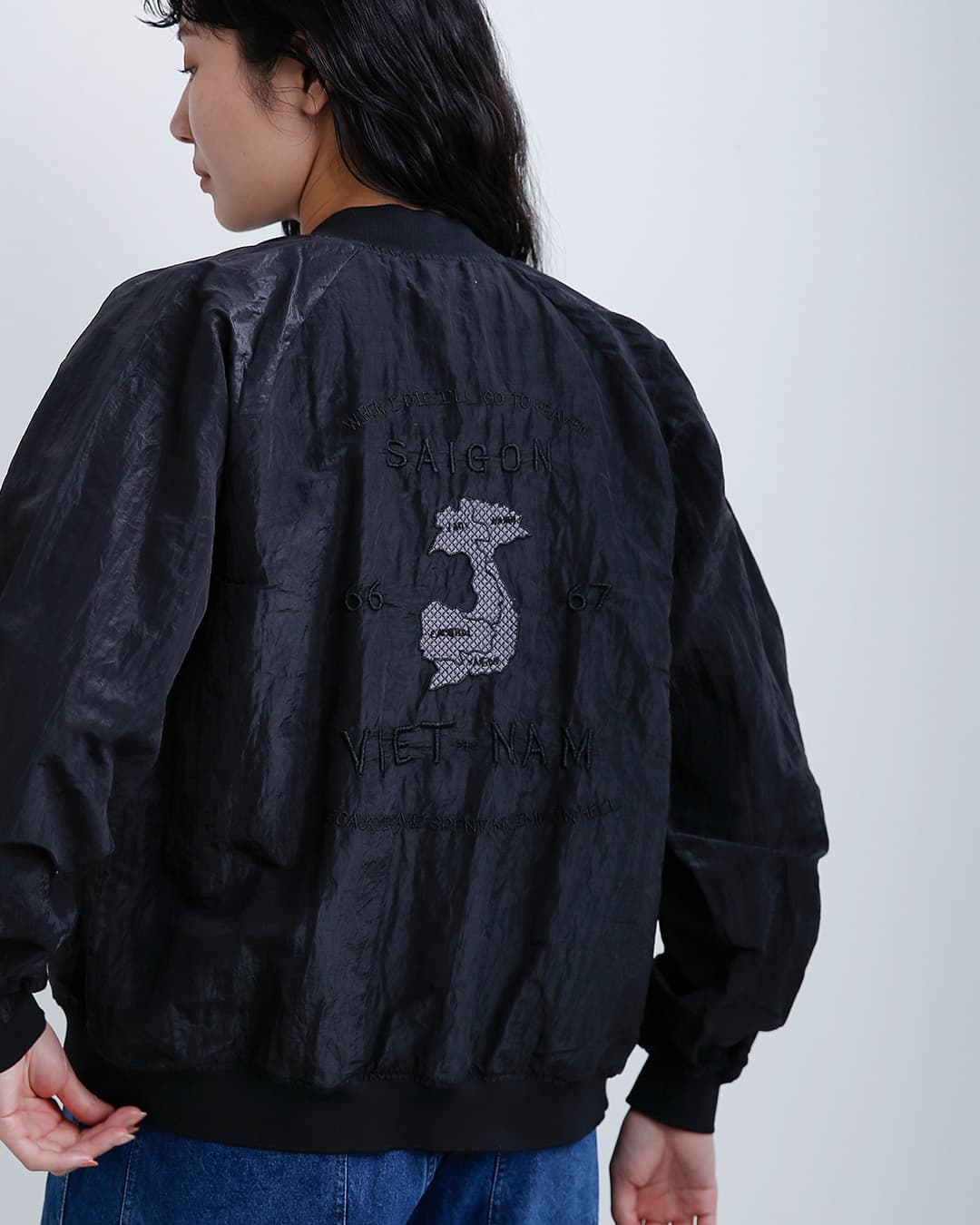 CLOTH ACROSS クロスアクロス シアー スーベニア ブルゾン SHEER