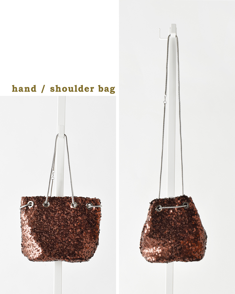 VELETTO(ベレット)スパンコール2wayハンドバッグce-196534