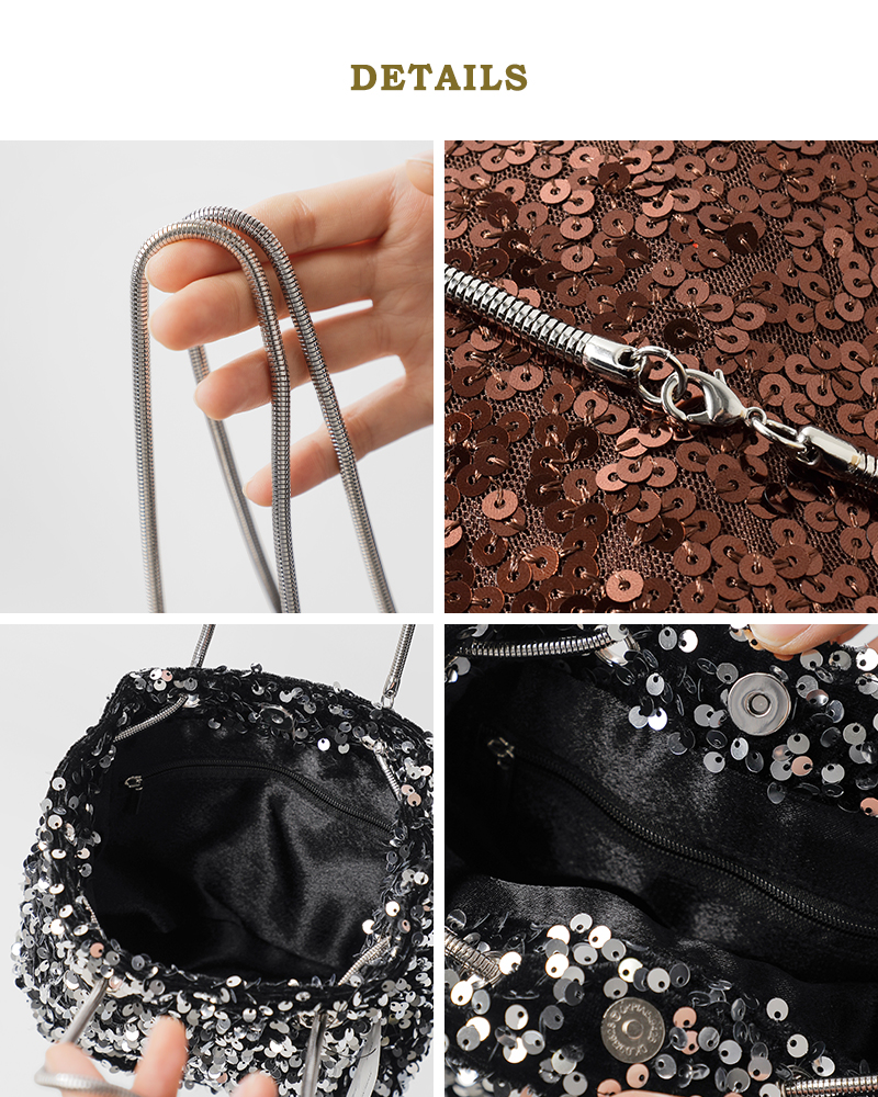 VELETTO(ベレット)スパンコール2wayハンドバッグce-196534