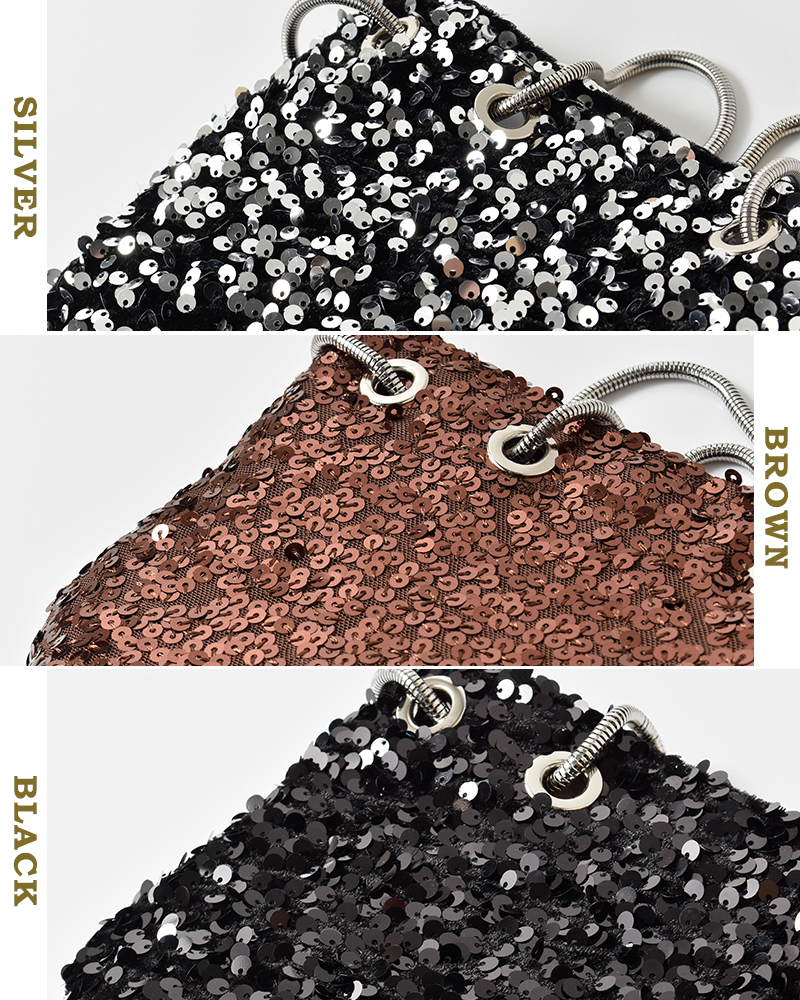 VELETTO(ベレット)スパンコール2wayハンドバッグce-196534