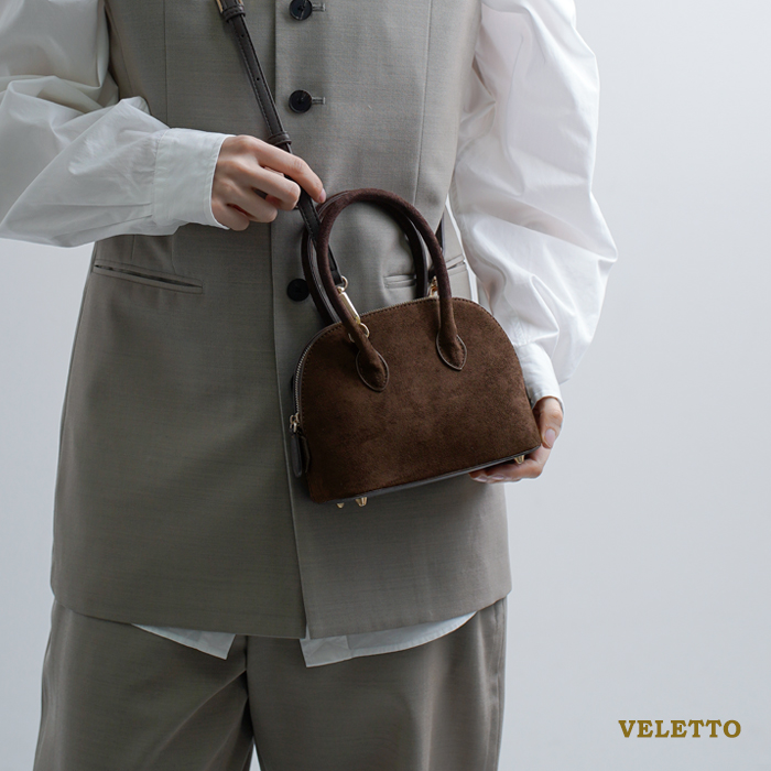 VELETTO(ベレット)ヴィーガンレザー2wayショルダーバッグce-24071-pu-su