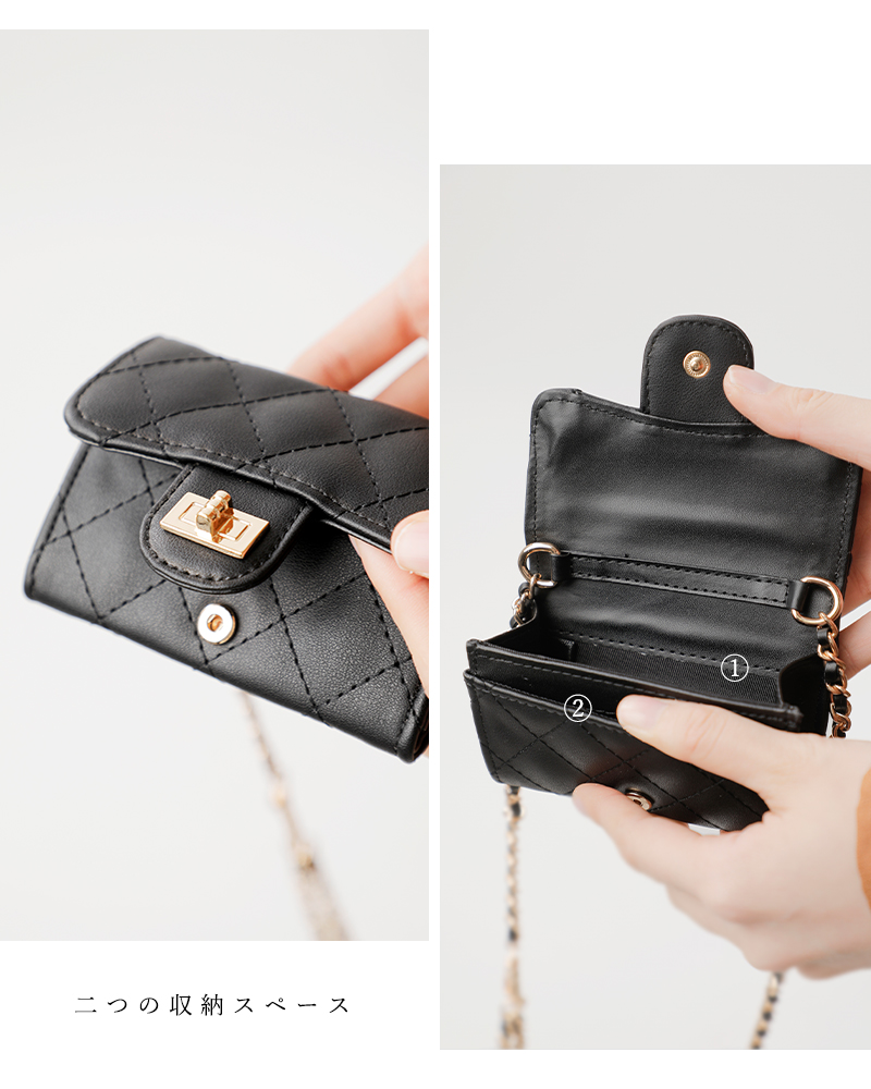 VELETTO(ベレット)ヴィーガンスムースレザーショルダーバッグce-25040-pu