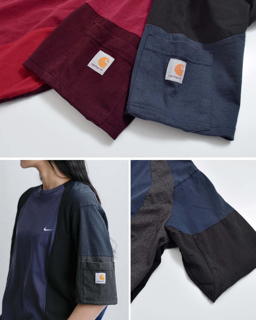 CHANGES(チェンジーズ)リメイク ラグラン ショートスリーブ カットソー ch1071