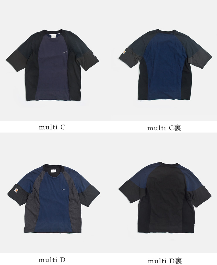 CHANGES(チェンジーズ)リメイク ラグラン ショートスリーブ カットソー ch1071