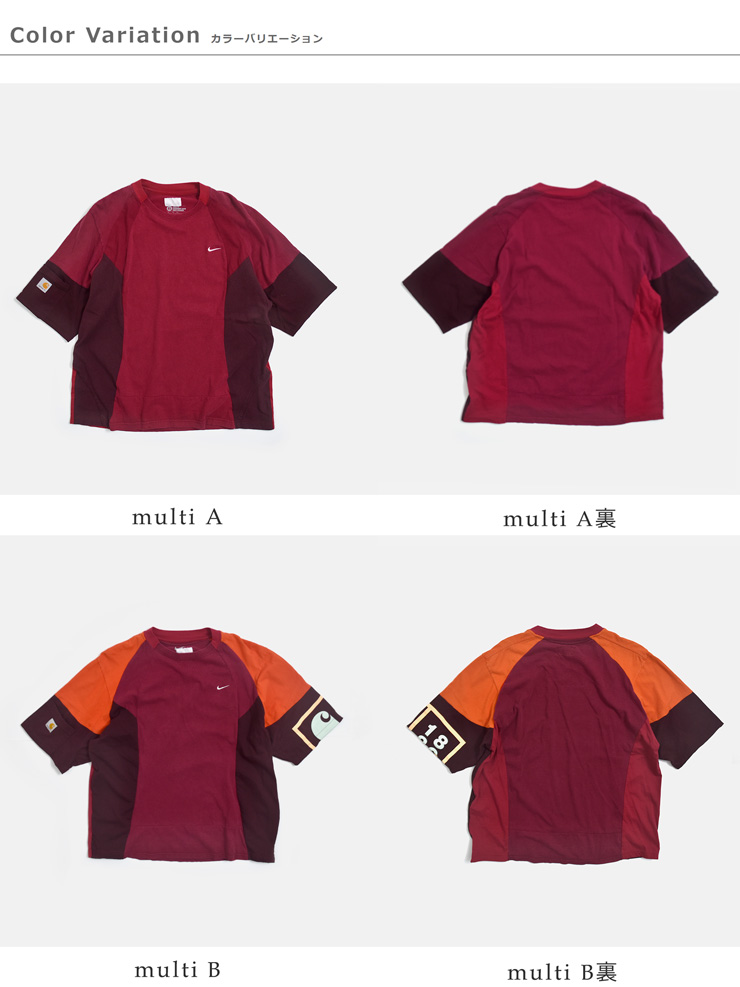 CHANGES(チェンジーズ)リメイク ラグラン ショートスリーブ カットソー ch1071