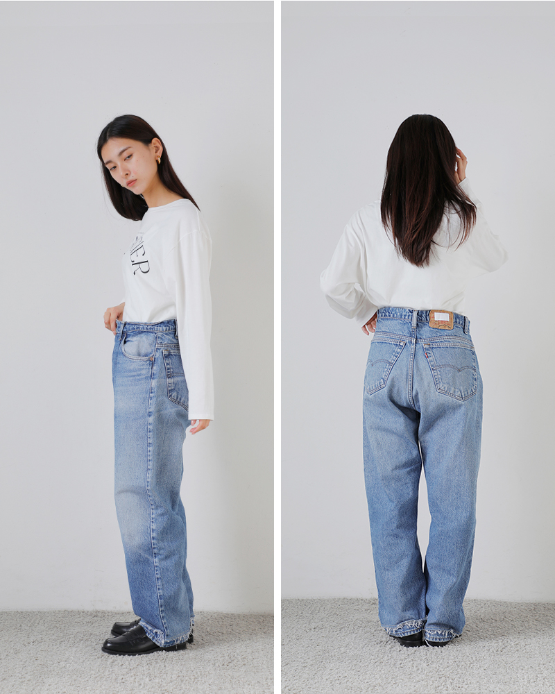 CHANGES(チェンジーズ)リメイクデニムパンツch4106